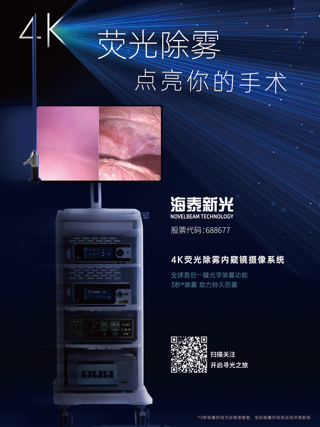 4K熒光除霧內(nèi)窺鏡攝像系統(tǒng)