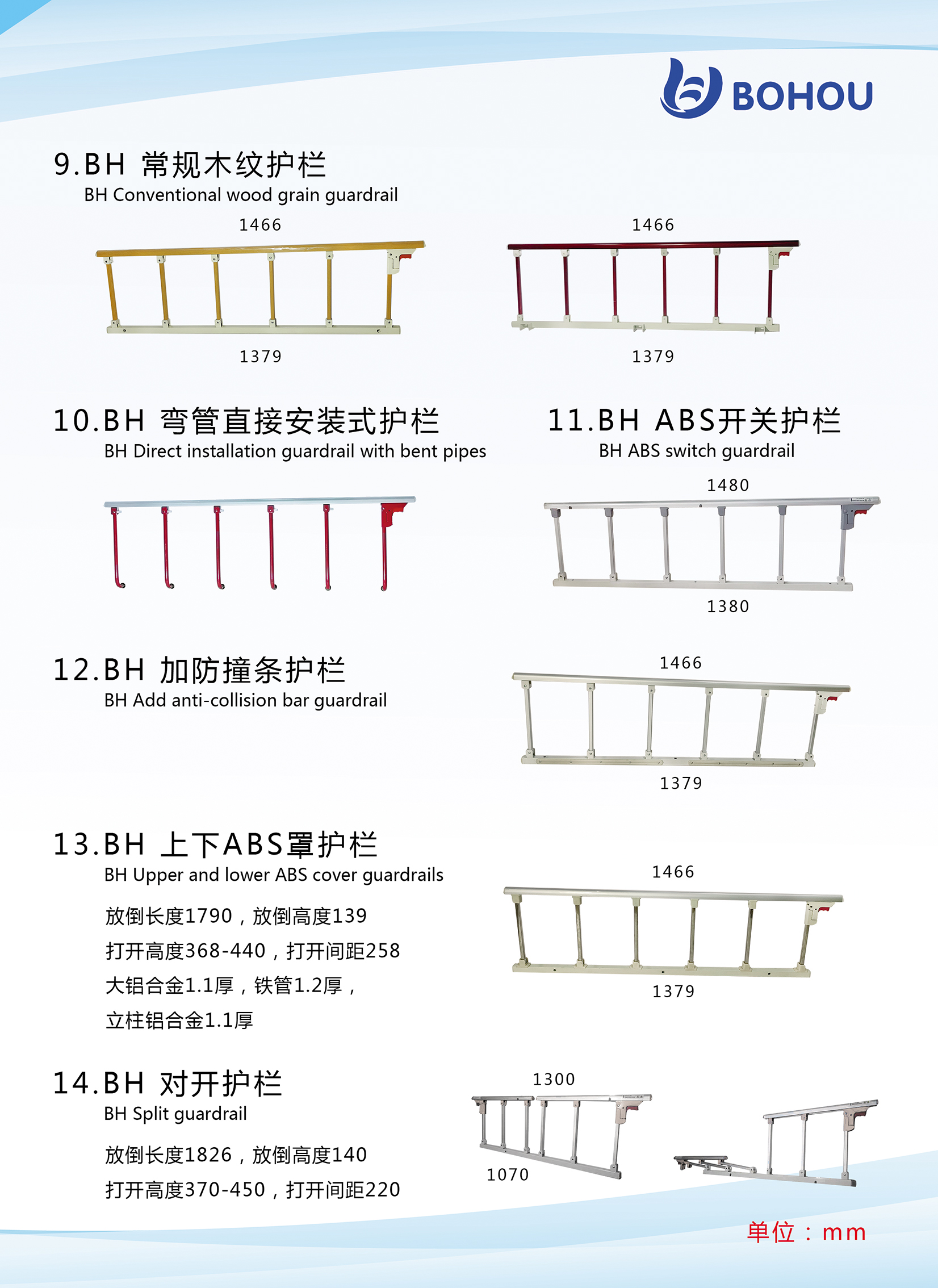 病床護(hù)欄